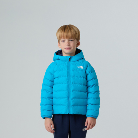 Kurtka z kapturem dziecięca The North Face REVERSIBLE PERRITO niebieska NF0A88VJD7R
