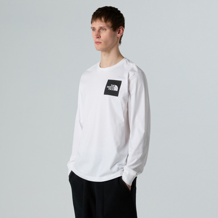 Longsleeve męski The North Face L/S FINE biały NF0A8A6PFN4