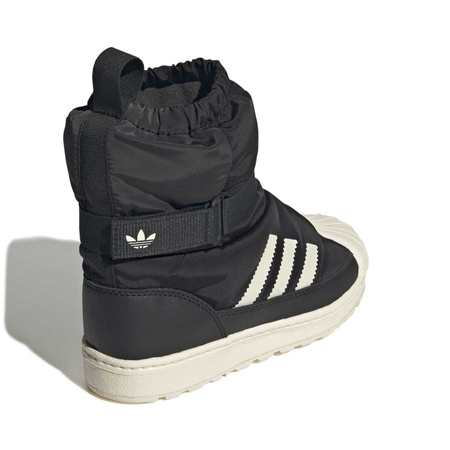 Buty zimowe dziecięce adidas SUPERSTAR 360 WINTERIZED czarne JQ7949