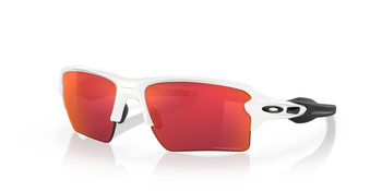 Okulary przeciwsłoneczne unisex Oakley FLAK 2.0 XL białe OO9188-03