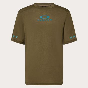 Koszulka rowerowa męska Oakley SEEKER FLOW brązowa FOA406786-7CE