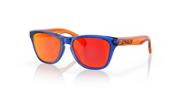 Okulary przeciwsłoneczne dziecięce Oakley FROGSKINS XXS niebieskie OJ9009-06