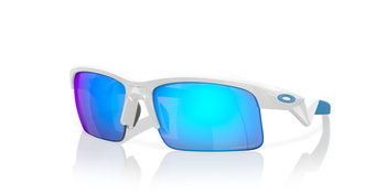 Okulary przeciwsłoneczne dziecięce Oakley CAPACITOR białe OJ9013-02