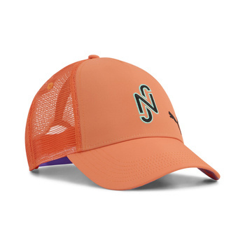 Czapka z daszkiem unisex Puma NEYMAR JR TRUCKER pomarańczowa 02630601