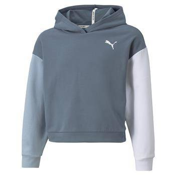 Bluza z kapturem dziewczęca Puma Modern Sports niebieska 58921464