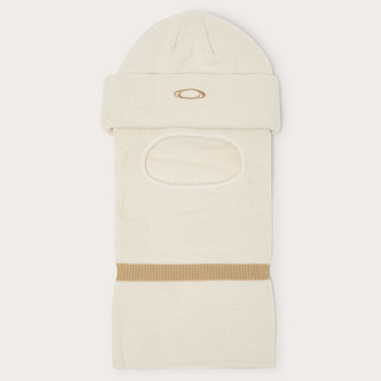 Czapka zimowa z kominiarką unisex Oakley O-SHIESTY beżowa FOS902005-68S