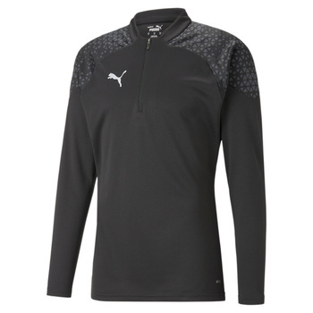Longsleeve męski Puma TEAMCUP TRAINING 1/4 ZIP czarny 65798203