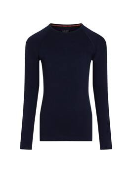 Longsleeve termiczny dziecięcy Icebreaker 200 OASIS granatowy IB104501401