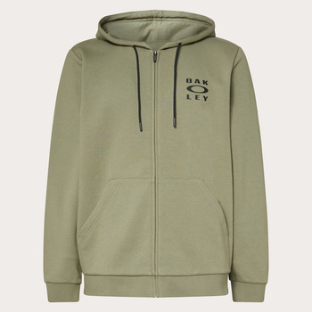 Bluza z kapturem męska Oakley FZ zielona FOA404452-7C9