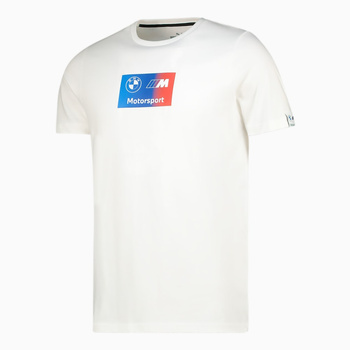 Koszulka męska Puma BMW MMS LOGO biała 53588402