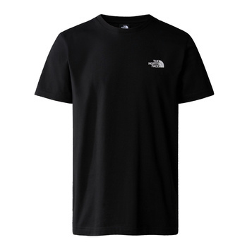 Koszulka męska The North Face S/S SIMPLE DOME czarna NF0A87NGJK3