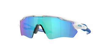 Okulary przeciwsłoneczne dziecięce Oakley RADAR EV XS PATH białe OJ9001-26