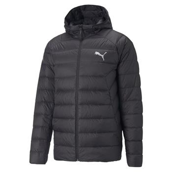Kurtka z kapturem męska Puma PACKLITE DOWN czarna 84935501