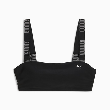 Góra od bikini damska Puma SWIM BANDEAU czarna 93834703