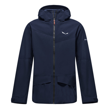 Kurtka wodoodporna męska Salewa PUEZ granatowa 00-0000029226_3960