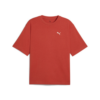 Koszulka męska Puma WARDROBE ESS BOXY czerwona 62964515