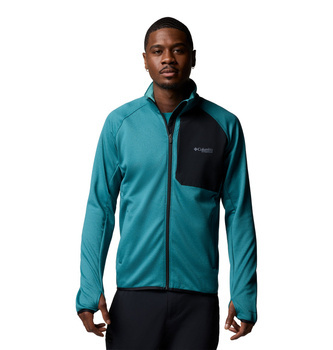 Bluza polarowa męska Columbia TRIPLE CANYON II turkusowa 2094963364