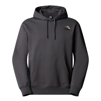 Bluza z kapturem unisex The North Face FLOWER DOME RELAXED szara NF0A8EGZRHI