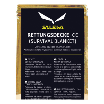 Koc ratunkowy unisex Salewa RESCUE wielokolorowy 00-0000002380_0999