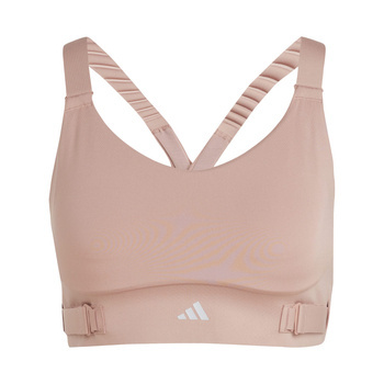 Stanik sportowy damski adidas FASTIM różowy JI7979