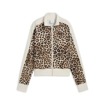 Bluza damska Puma T7 LEO LUXE AOP brązowa 63234287