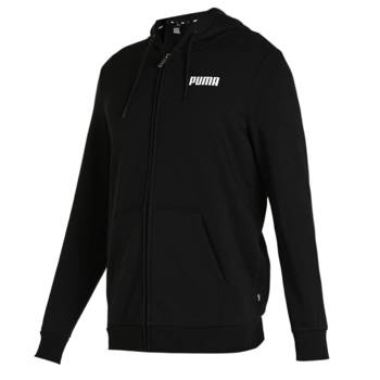 Bluza z kapturem męska Puma ESSENTIAL FULL-ZIP TR czarna 84724201