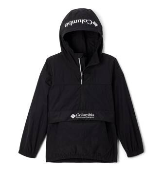 Kurtka z kapturem dziecięca Columbia CHALLENGER WINDBREAKER czarna 2070591010