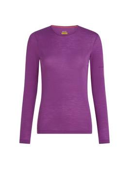 Longsleeve termiczny damski Icebreaker 175 EVERYDAY fioletowy IB1044710A3