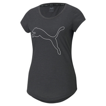 Koszulka damska Puma PERFORMANCE HEATHER CAT szara 52032007