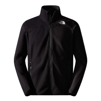 Polar męski The North Face 100 GLACIER FULL ZIP czarny NF0A855X4H0