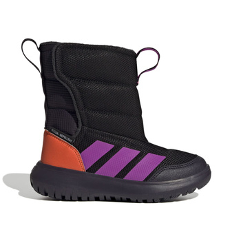 Buty zimowe dziecięce adidas WINTERPLAY czarne JQ2633