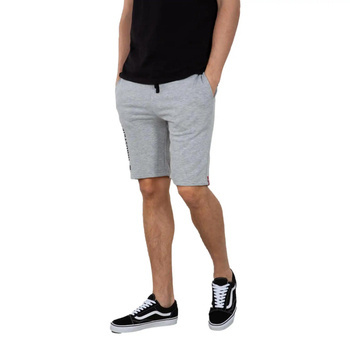 Spodenki męskie Alpha Industries BASIC szare 116364-17