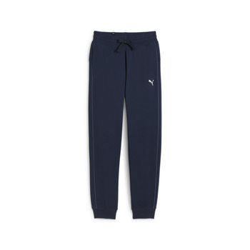 Spodnie dresowe damskie Puma HER HIGH-WAIST TR granatowe 67788914