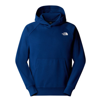 Bluza z kapturem męska The North Face RAGLAN REDBOX niebieska NF0A89F9H4B