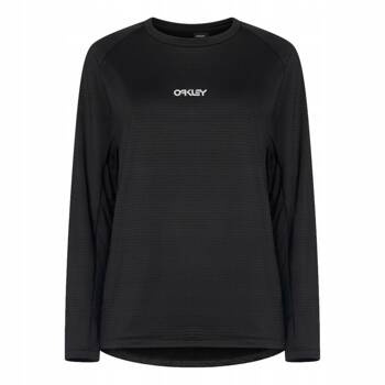 Longsleeve treningowy damski Oakley SEEKER czarny FOA500508-02E