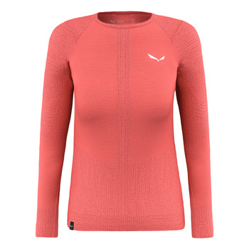 Longsleeve termoaktywny damski Salewa ZEBRU MED WARM różowy 00-0000027958_6080