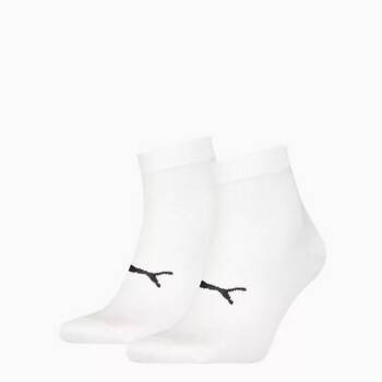 Skarpety unisex Puma SPORT LIGHT QUARTER białe 93890402