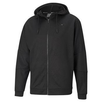 Bluza z kapturem męska Puma TRAINING ACTIVATE FULL-ZIP czarna 52012501