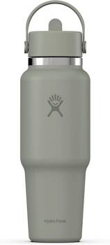 Butelka termiczna unisex Hydro Flask WIDE FLEX STRAW 946 ML zielona WT32CFS374