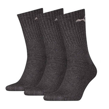 Skarpety unisex Puma SPORT CREW 3-PACK szare 88035504