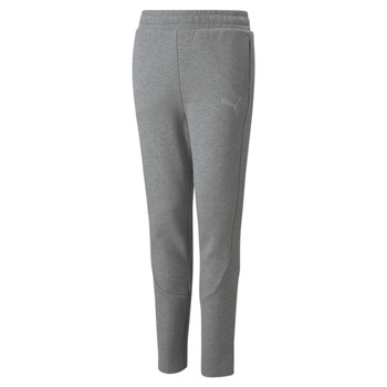 Spodnie dresowe chłopięce Puma EVOSTRIPE DK szare 84699103