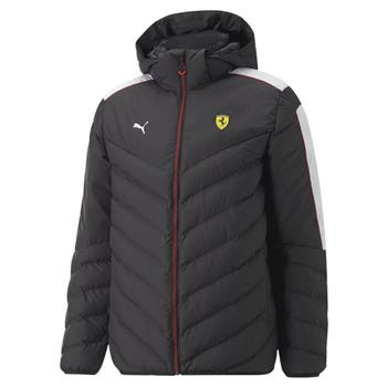Kurtka z kapturem męska Puma FERRARI RACE MT7 ECOLITE DOWN czarna 53582501