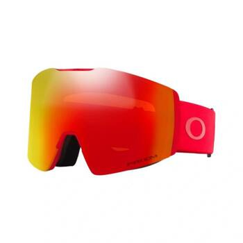 Gogle narciarskie unisex Oakley FALL LINE czerwone OO7099-65