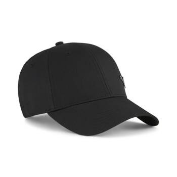 Czapka z daszkiem dziecięca Puma ESS METAL BB JR czarna 02611601