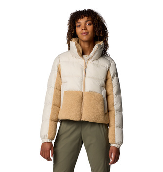Kurtka puchowa damska Columbia LEADBETTER POINT II beżowa 2085602278