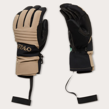 Rękawiczki narciarskie unisex Oakley B1B beżowe FOS901034-32F