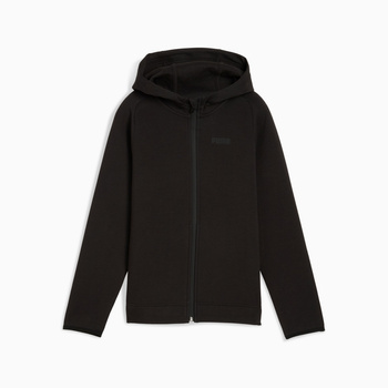 Bluza z kapturem chłopięca Puma SPACER FZ czarna 68858201
