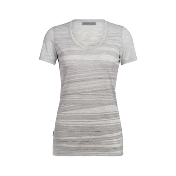 Koszulka damska Icebreaker TECH LITE szara IB105001017