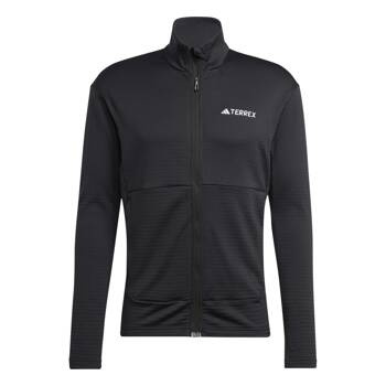 Bluza męska adidas TERREX MULTI LIGHT FLEECE FZ czarna IB1818