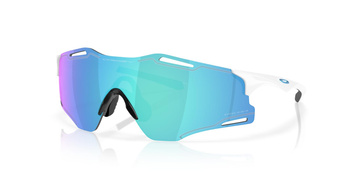 Okulary przeciwsłoneczne unisex Oakley CYBR ZERO białe OO9512D-02